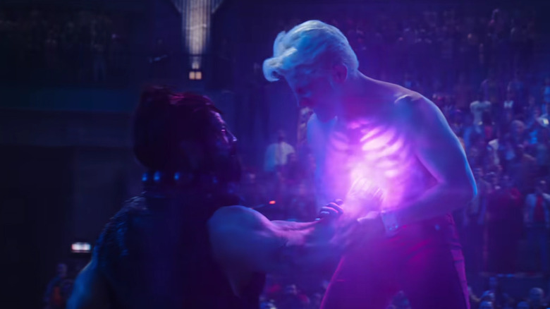 Akuma attacking Joe in Street Fighter