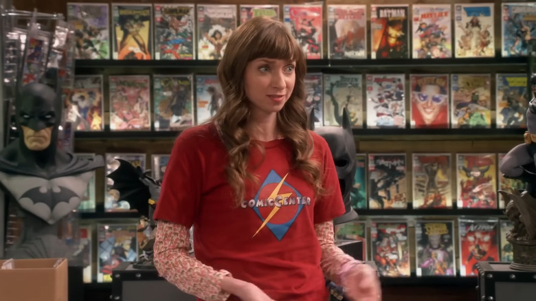 Denise is annoyed in "The Big Bang Theory" (2007-2019)
