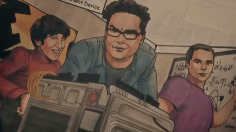 A comic book panel in the trailer for "Stuart Fails to Save the Universe" (2026)