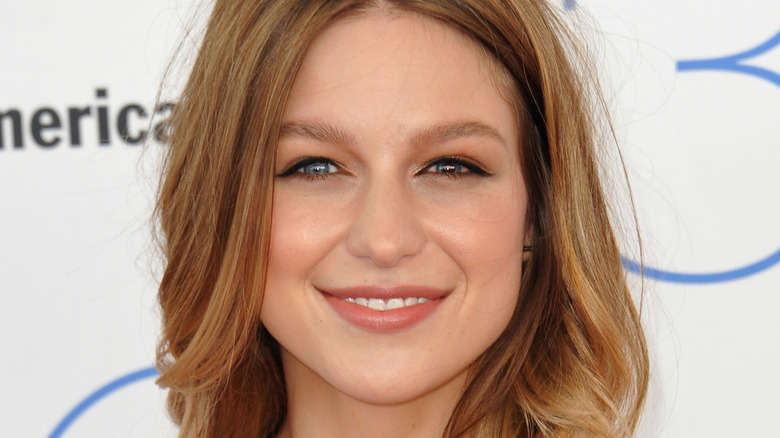 Melissa Benoist smiling at a premiere