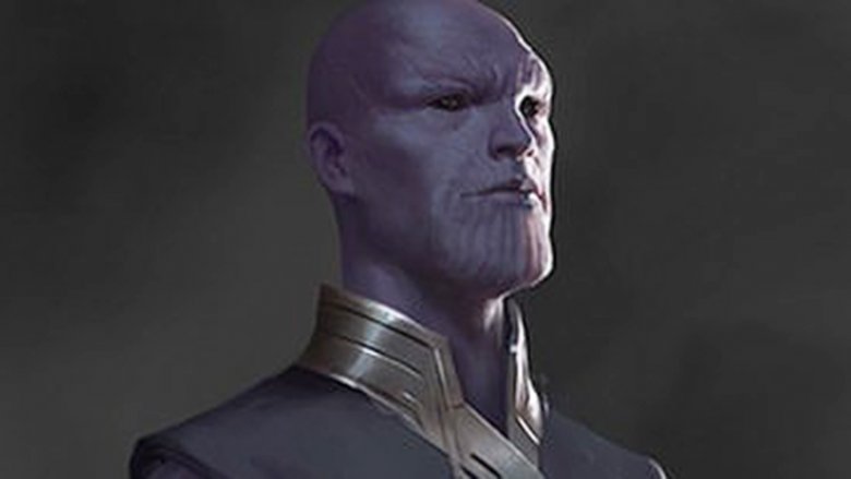 Avengers: Endgame concept art young Thanos