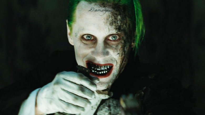 Jared Leto as the Joker in Suicide Squad