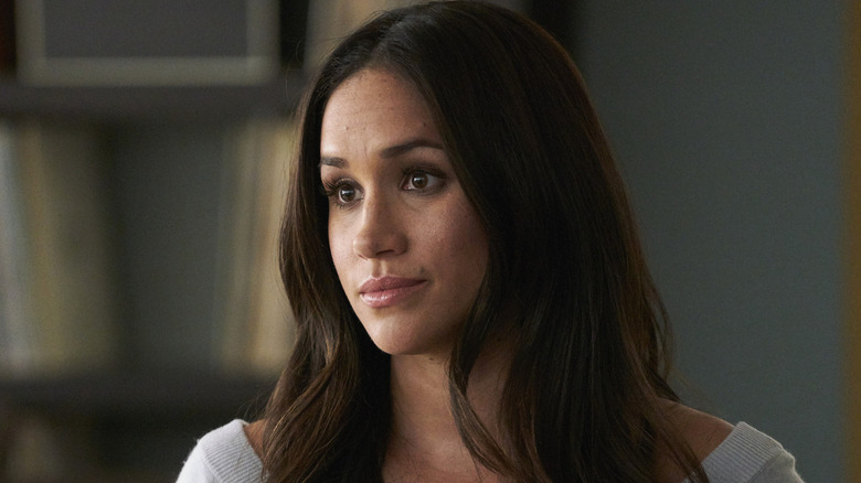 Rachel Zane looking bemused