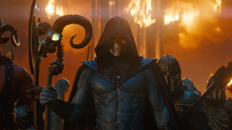 Skeletor standing with his army in Masters of the Universe (2026)