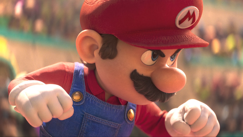 Mario about to fight