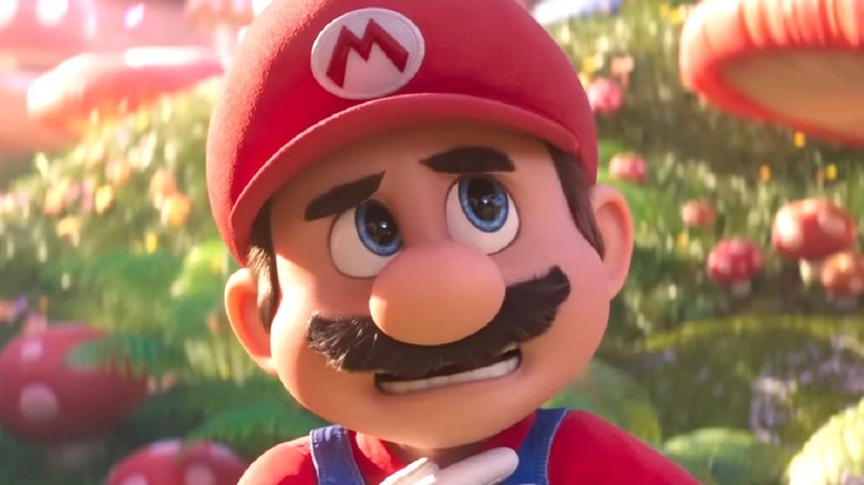 Mario worried