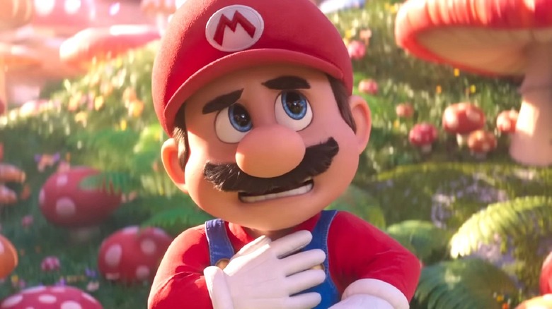 Mario worried