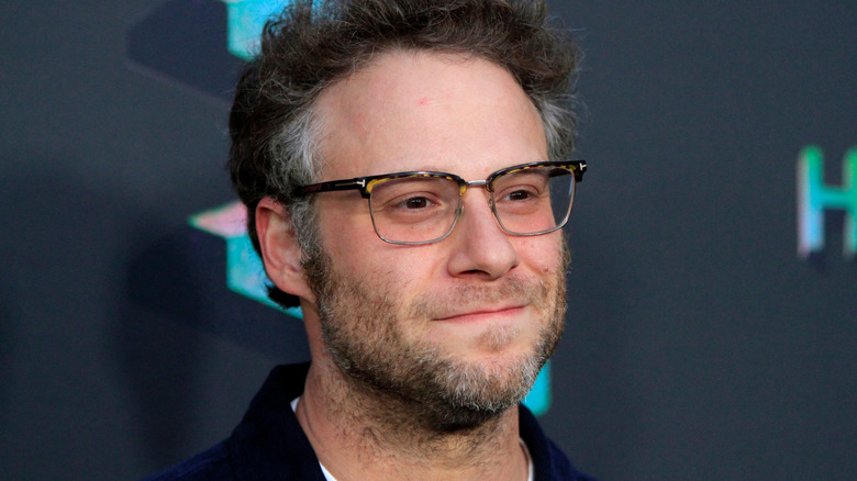 Seth Rogen smiling