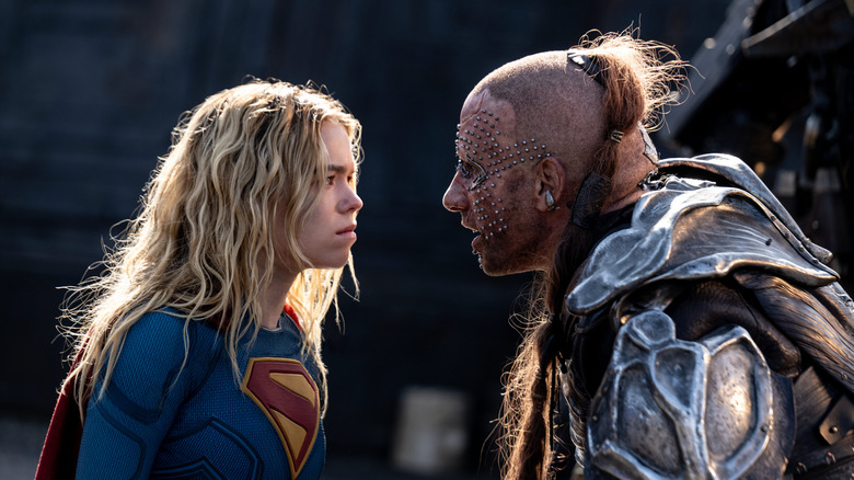Supergirl facing off against Krem in the final act of Supergirl (2026)