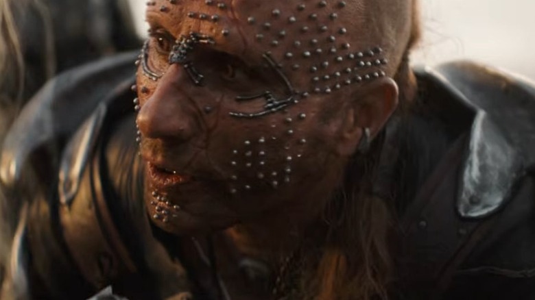 Krem of the Yellow Hills looking off to the side in Supergirl (2026)