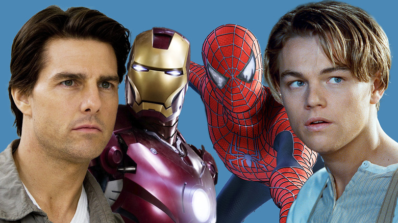 Tom Cruise, Iron Man, Spider-Man, Leonardo DiCaprio
