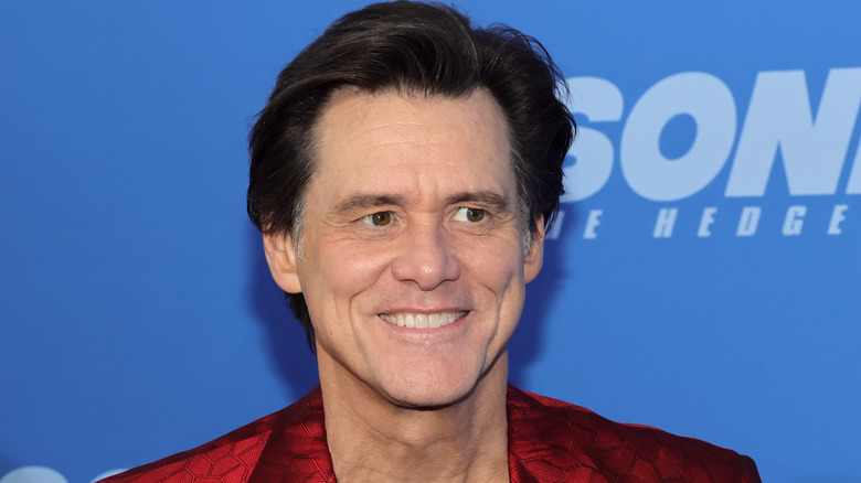 Jim Carrey smiling