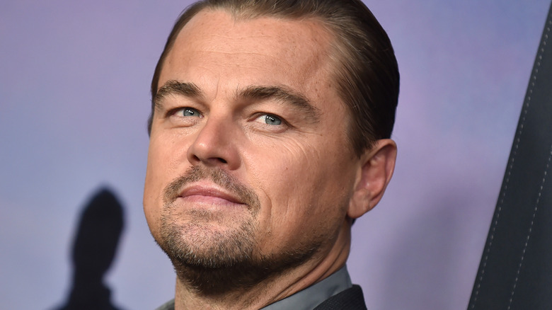Leonardo DiCaprio smiling