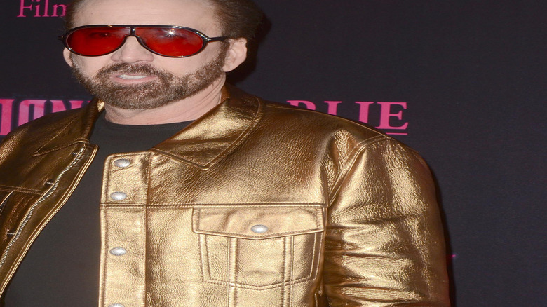 Nic Cage wearing sunglasses