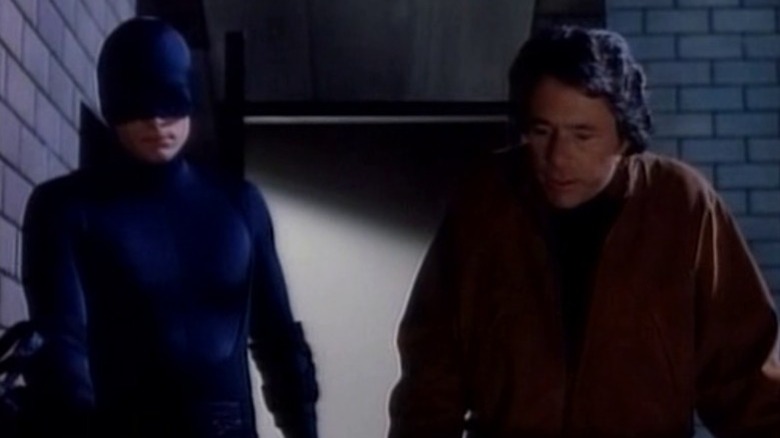 Daredevil and David Banner in Trial of the Incredible Hulk