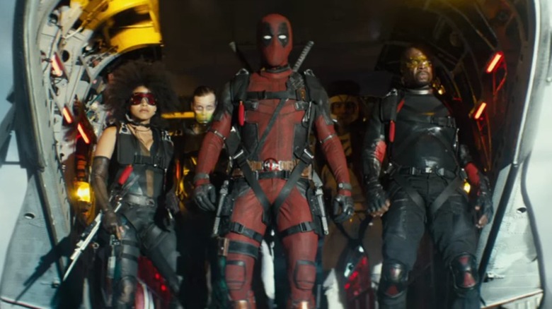 Deadpool and X-Force in Deadpool 2