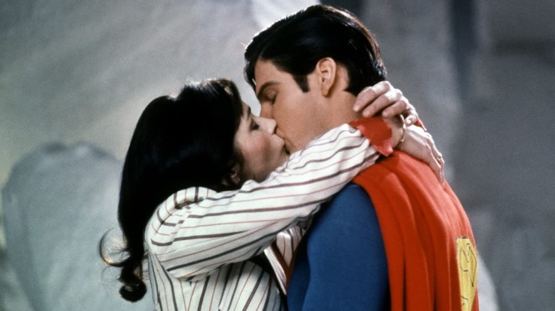 Christopher Reeve and Margot Kidder in Superman II