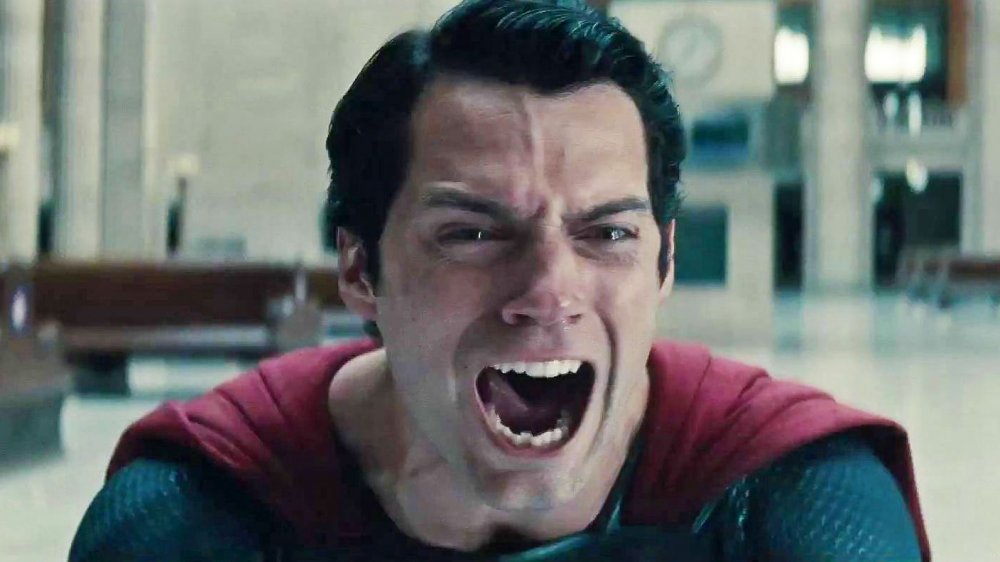 Henry Cavill as Superman in Man of Steel