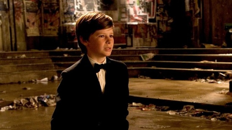 Thomas and Martha Wayne's death in Batman Begins