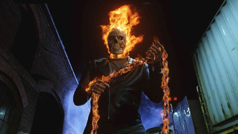 Ghost Rider ready to take on someone evil