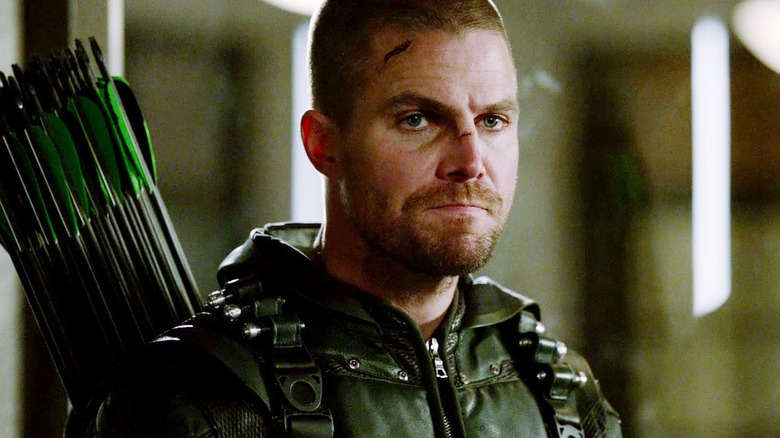 Stephen Amell as Oliver Queen/Green Arrow in "Arrow"