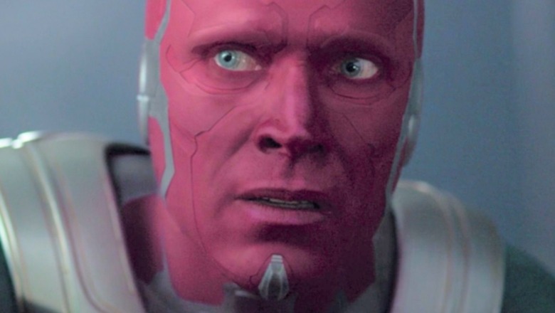 Vision looking scared