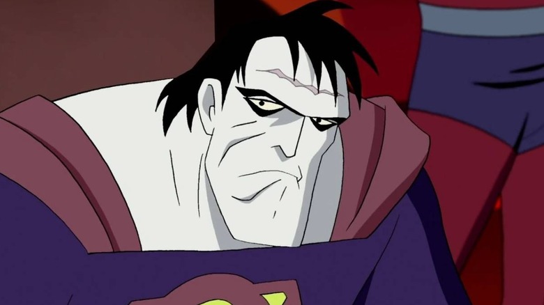 Bizarro looking sad