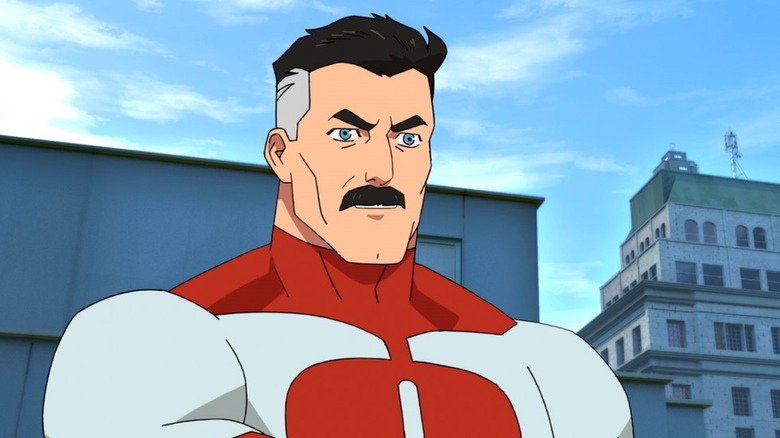 OmniMan crosses his arm
