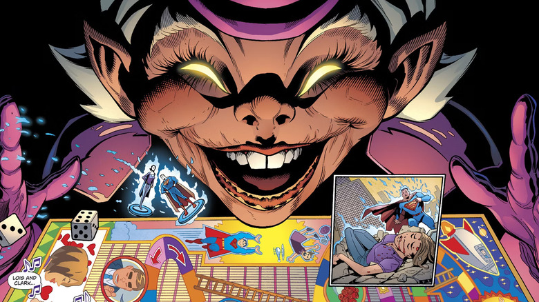 Mister Mxyzptlk playing a game