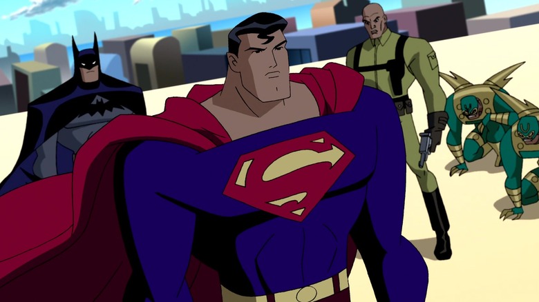 Superman with Batman and Lex