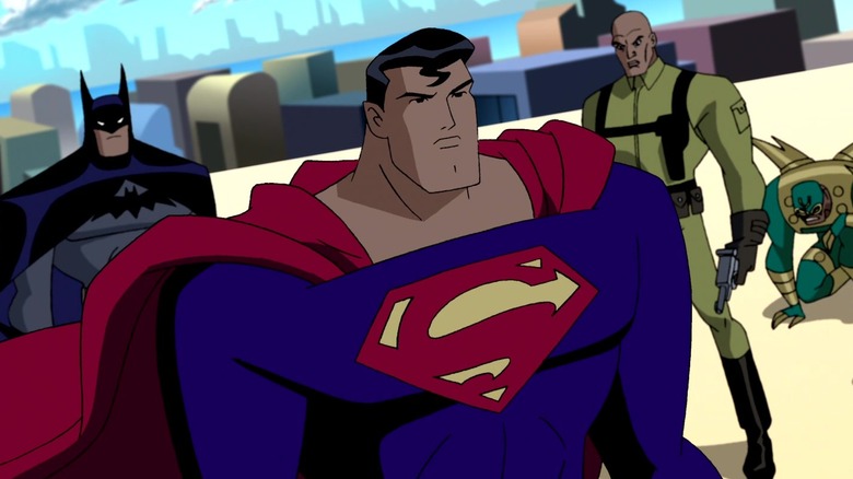 Superman with Batman and Lex