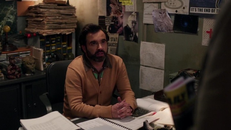 Herb doing paperwork