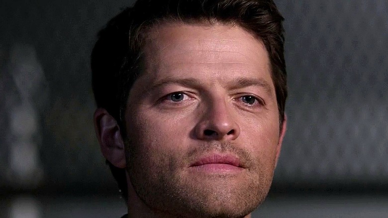 Castiel half-smiling