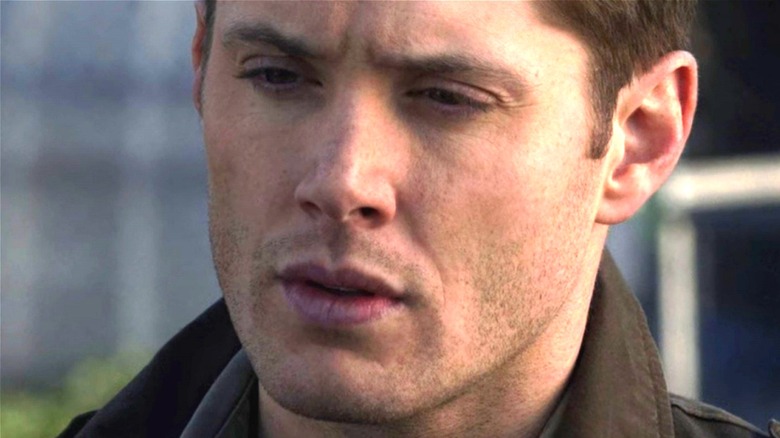 Dean Winchester scowling