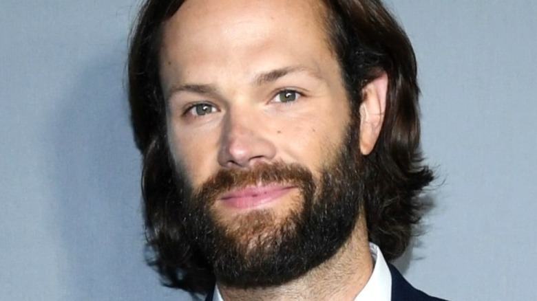 Jared Padalecki with a small smile