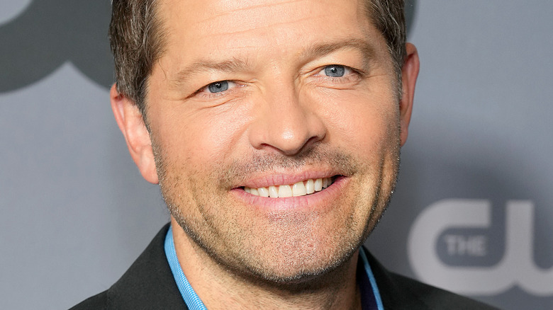 Misha Collins smiling