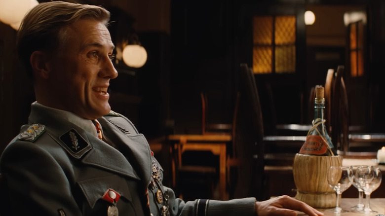 Hans Landa at desk