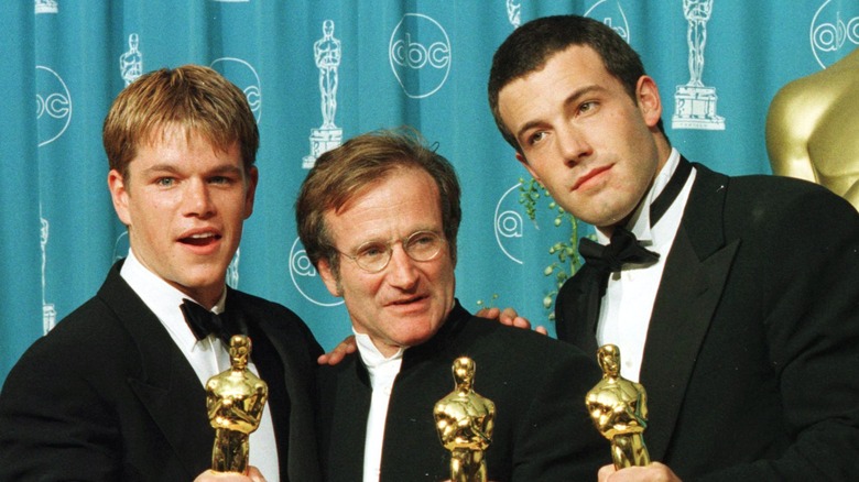 Matt Damon, Robin Williams and Ben Affleck
