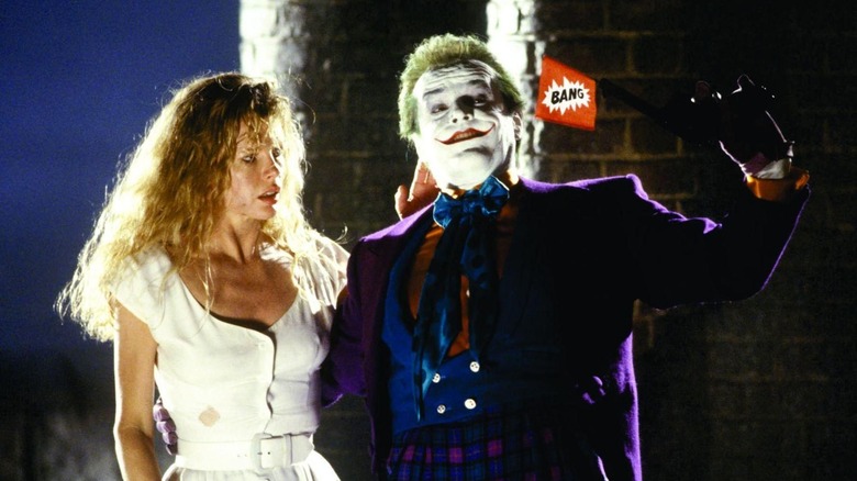 Kim Basinger and Jack Nicholson in Batman (1989)