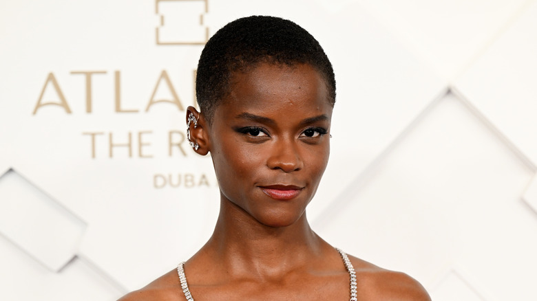 Letitia Wright posing