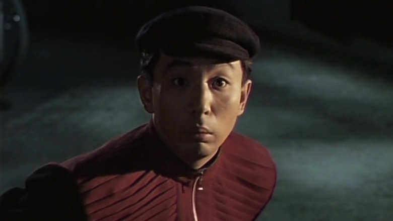 Man looks right at the camera