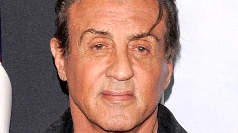 Stallone smiling