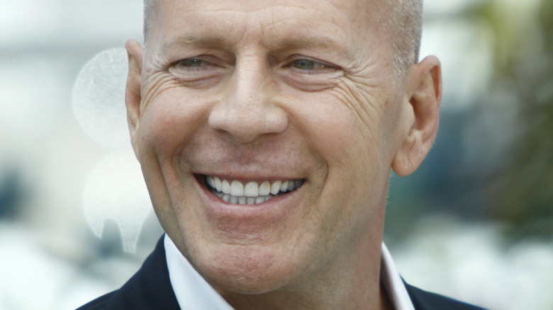 Bruce Willis smiling