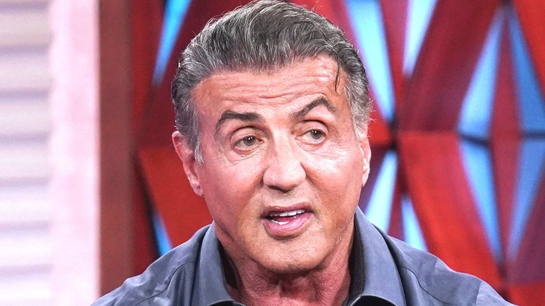 Sylvester Stallone Talking