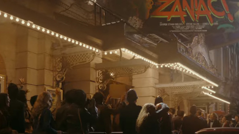 Loki Season 2's marquee with Zaniac banner