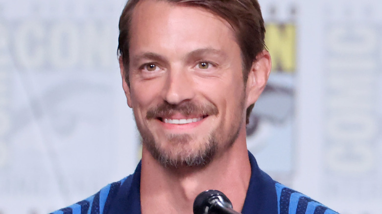 Joel Kinnaman attending Comic-Con