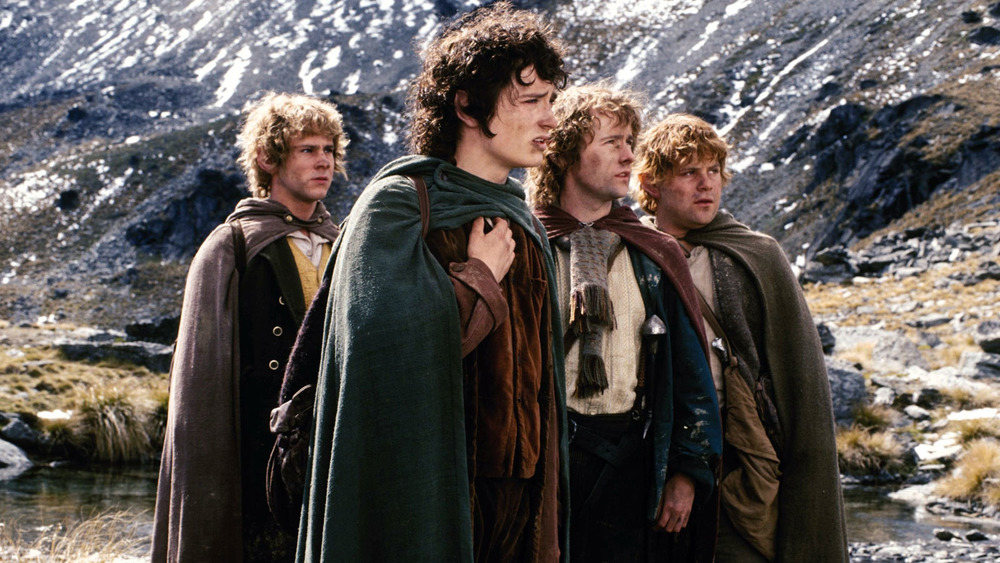 The hobbits going on adventure