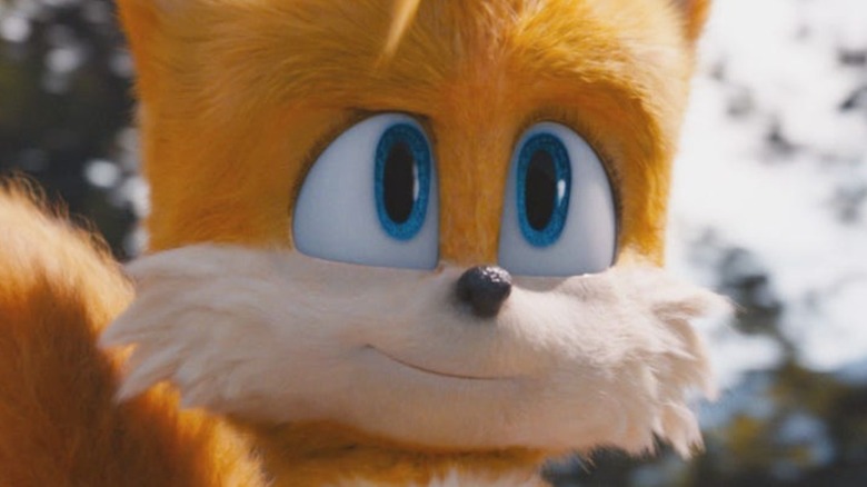 Tails in Sonic the Hedgehog movie