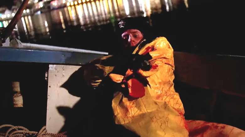 Sean Brody checks his arm