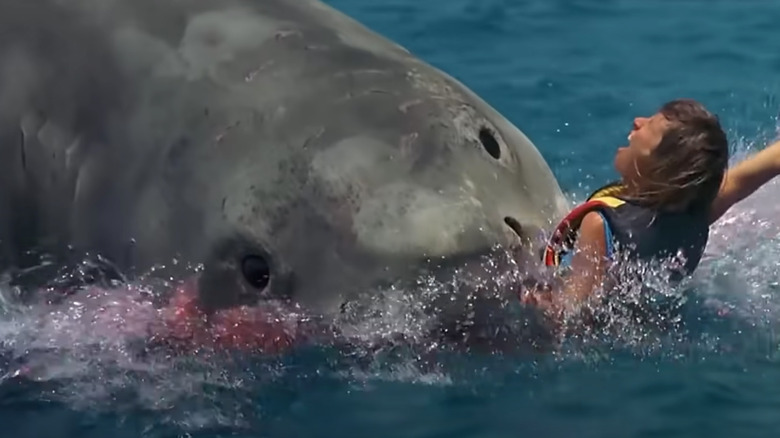 Bruce IV devours a swimmer